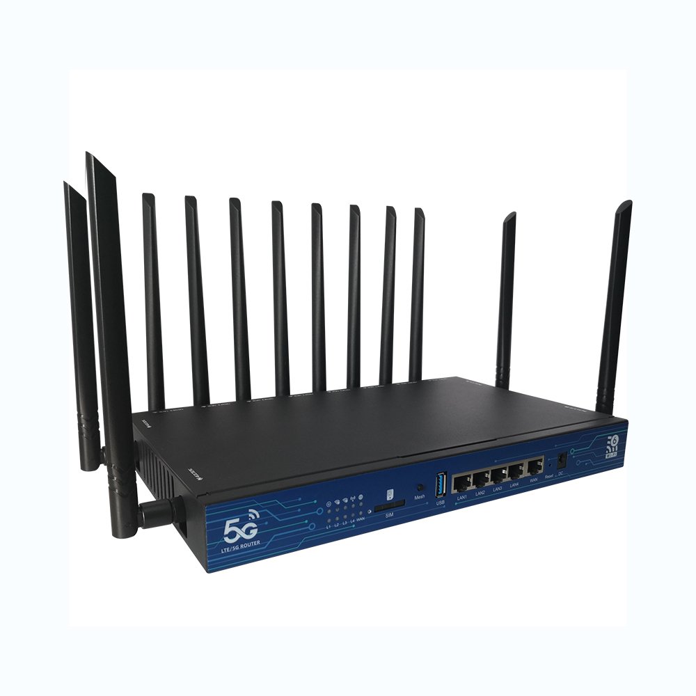 Oem Odm Ax3000 Wifi 6 5g Router IPQ8072 Supports Cat12/16/20 5g Nsa/sa Usb3.0 Openwrt 4g 5g Wifi Router With Sim Card Slot